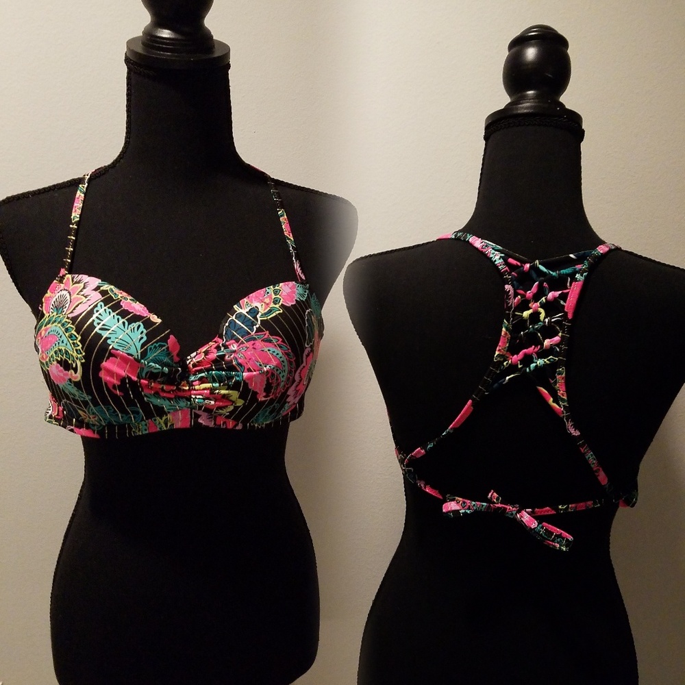 Shade & Shore Padded Swimsuit Top size 36B